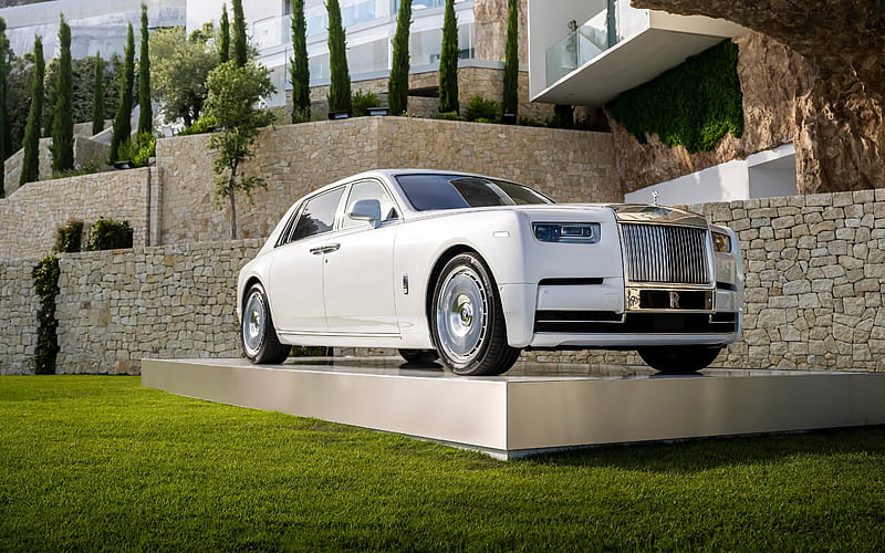 Rolls Royce Phantom 2022 Luxury Car Exhibition, HD wallpaper