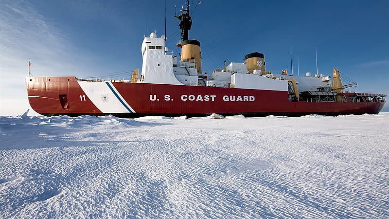 U S Coast Guard, guard, ship, antarctic, coast, HD wallpaper