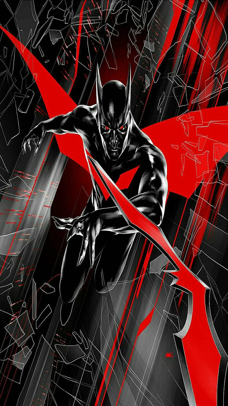 Batman Beyond, anime, justice league, HD phone wallpaper | Peakpx