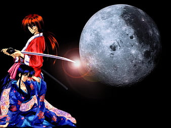 himura kenshin (rurouni kenshin) drawn by bikkusama