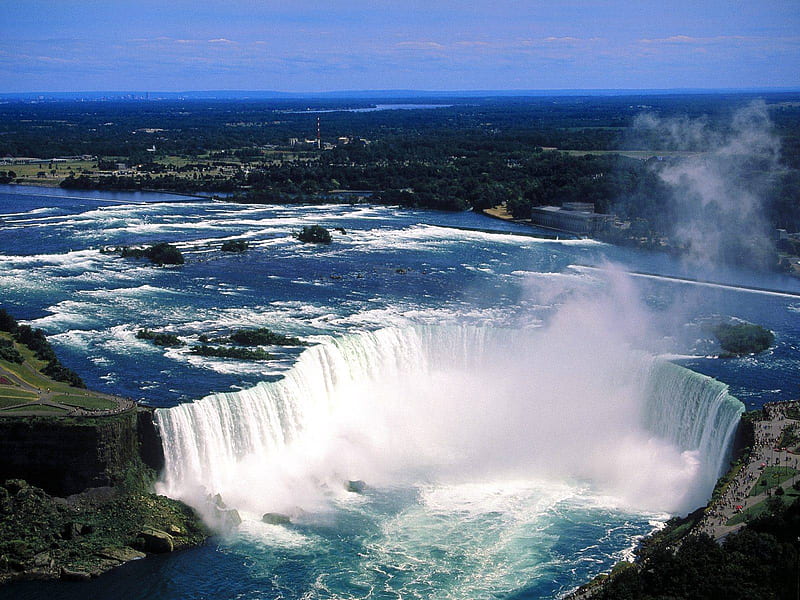 Niagra Falls - Canada, nature, senic, waterfalls, canada, HD wallpaper