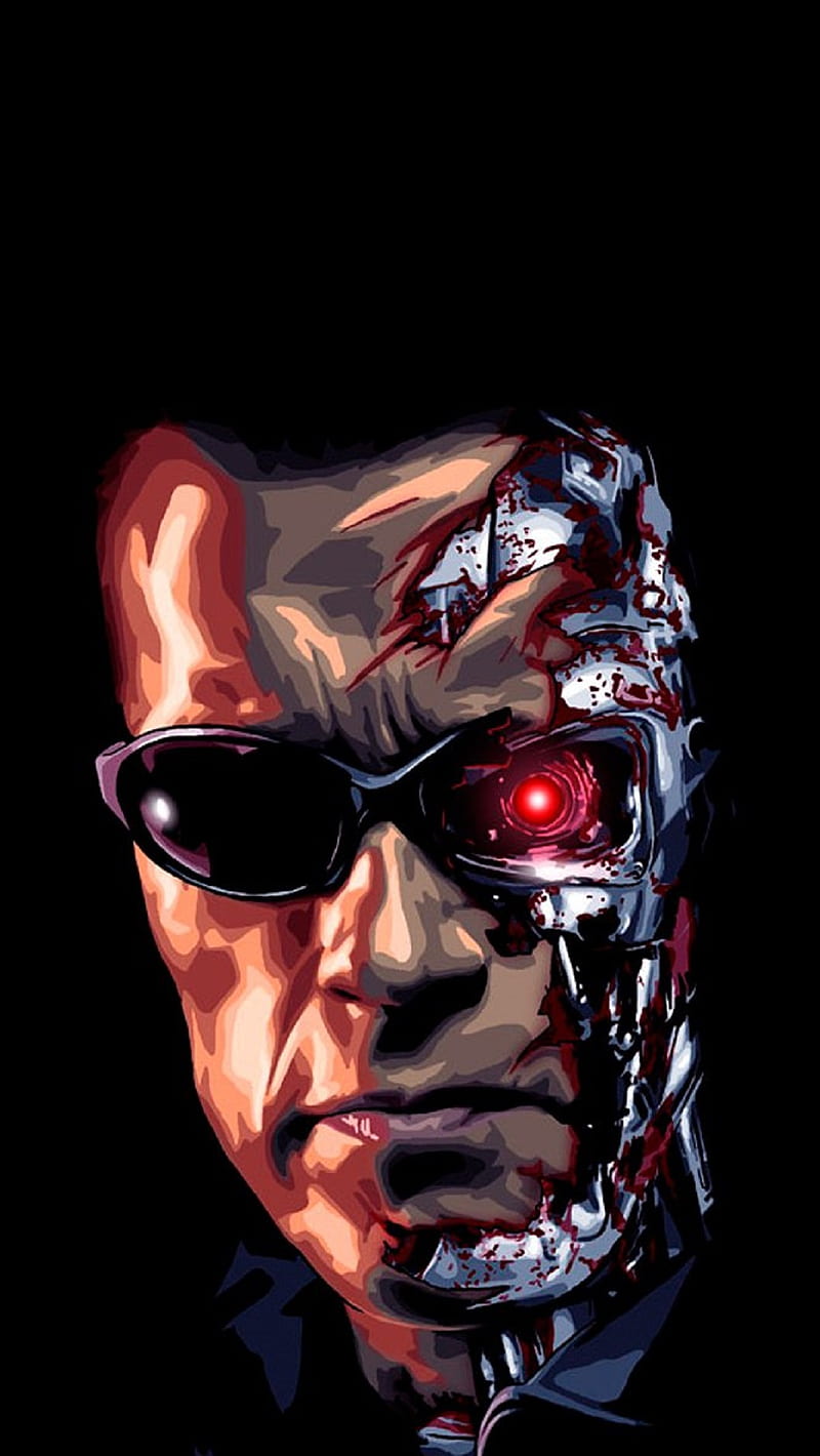 Terminator, cyborg, HD phone wallpaper
