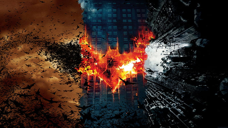Batman, The Dark Knight Trilogy, The Dark Knight, HD wallpaper