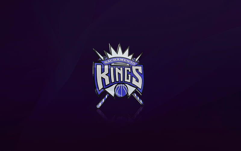 Sacramento Kings, logo, basketball, NBA, HD wallpaper