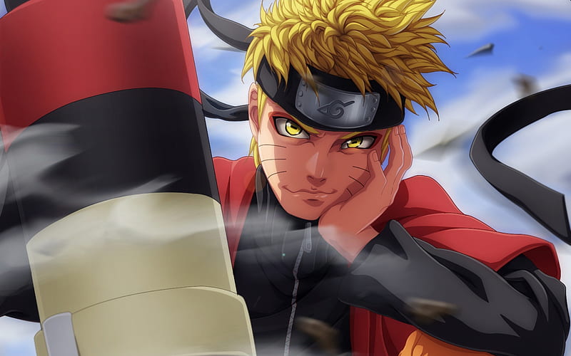 Naruto Uzumaki, samurai, battle, Naruto characters, manga, artwork, Naruto, HD wallpaper