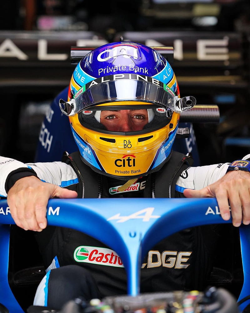 Fernando Alonso | 14, fa14, driver, Formula 1, Fernando Alonso, Alpine, f1, HD phone wallpaper