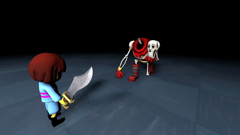 Undertale Papyrus Death [SFM], sfm, undertale, frisk, papyrus, HD ...