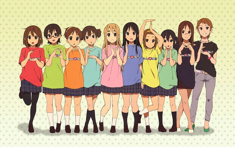 Come with me, k-on, come with mw, charecers, love, HD wallpaper