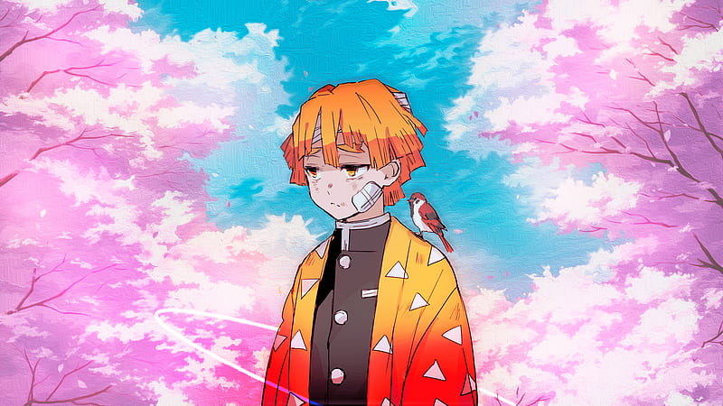 Anime Sad Boy Zenitsu Agatsuma Zenitsu, HD wallpaper | Peakpx