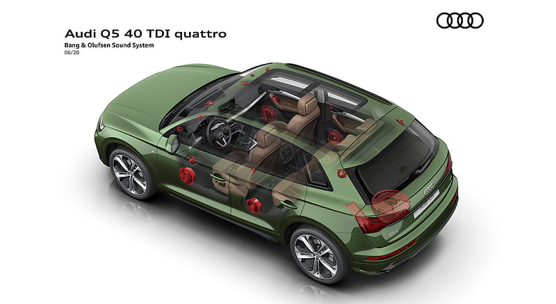 2021 Audi Q5 - Bang and Olufsen Sound System , car, HD wallpaper