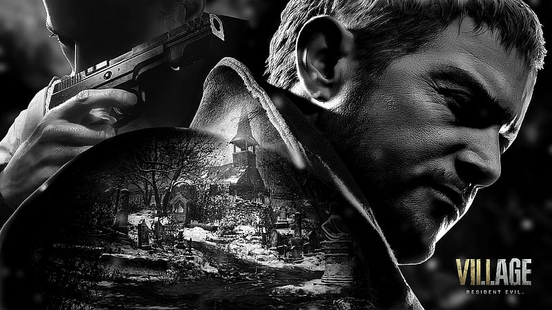 Poster of Resident Evil 8 Village, HD wallpaper