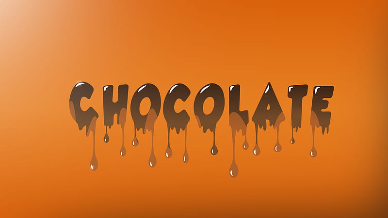 Chocolate Material Design, artist, desenho, material, chocolate, HD wallpaper