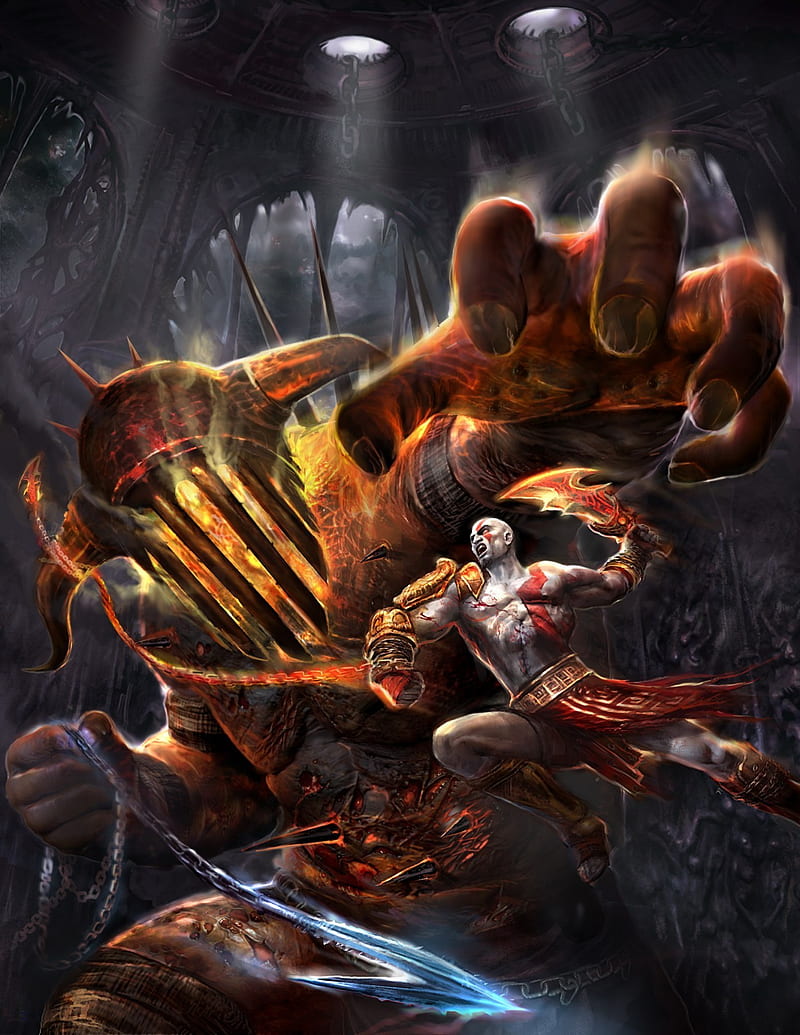 God of war 3, hades, kratos, HD phone wallpaper | Peakpx