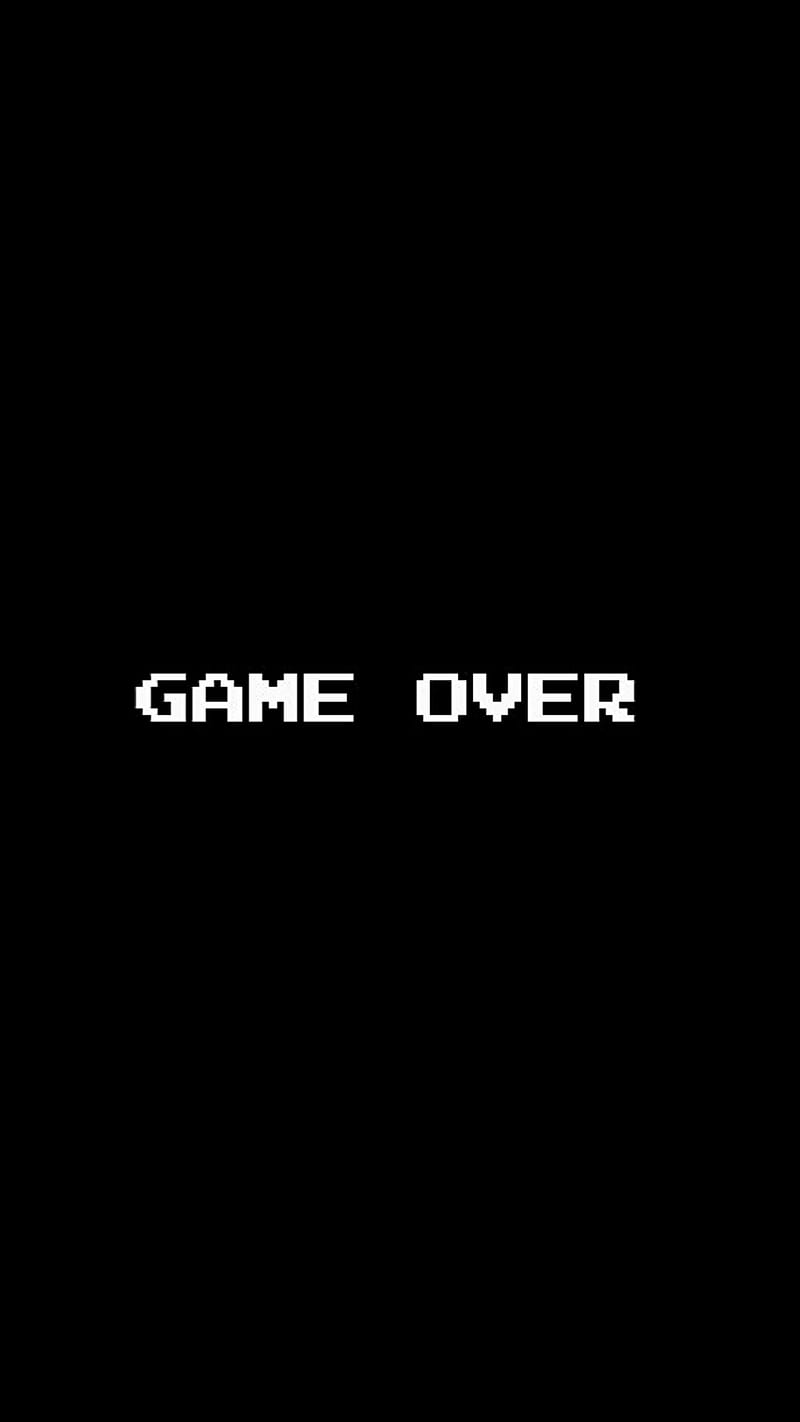 Game Over 02, game over, old games, HD phone wallpaper | Peakpx