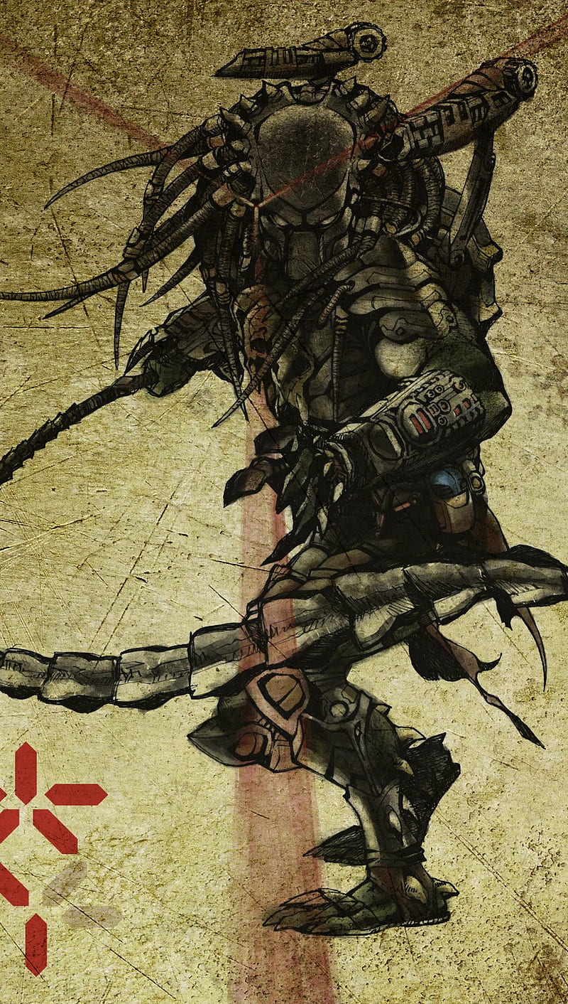 Predator, alien, avp, cool, nice, guerra, HD phone wallpaper