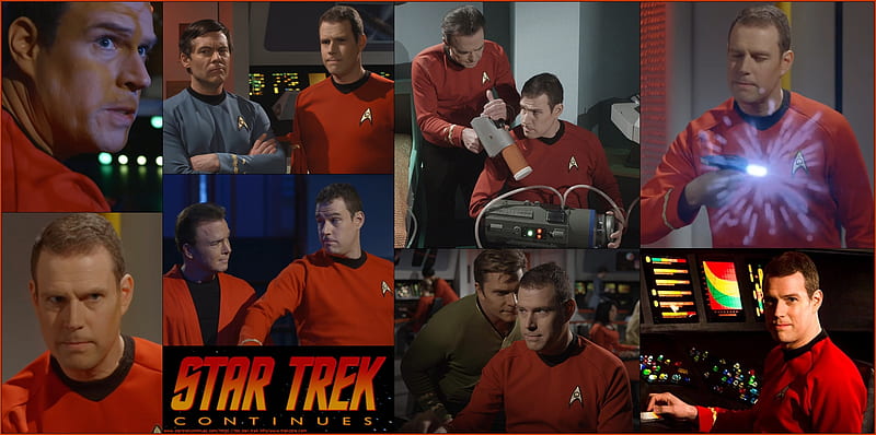 Actor Steven Dengler as Lt. Drake From Star Trek Continues, Lt Drake, Star Trek Continues, Star Trek, STC, security, HD wallpaper