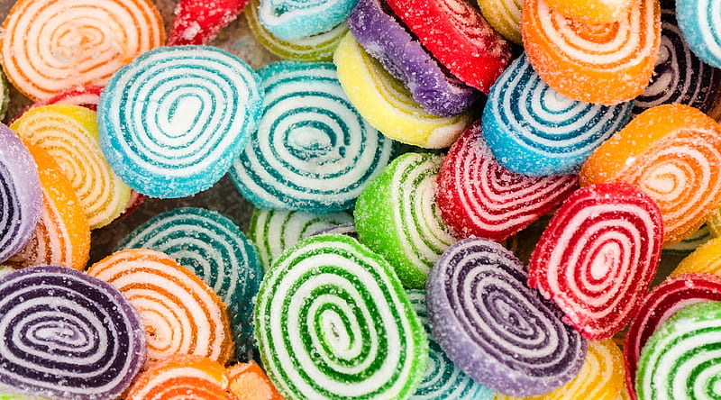 Sweet Candy Ultra, Food and Drink, Colorful, Candy, Sweet, HD wallpaper
