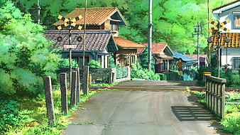anime school wallpaper,residential area,neighbourhood,property,home,house  (#445439) - WallpaperUse
