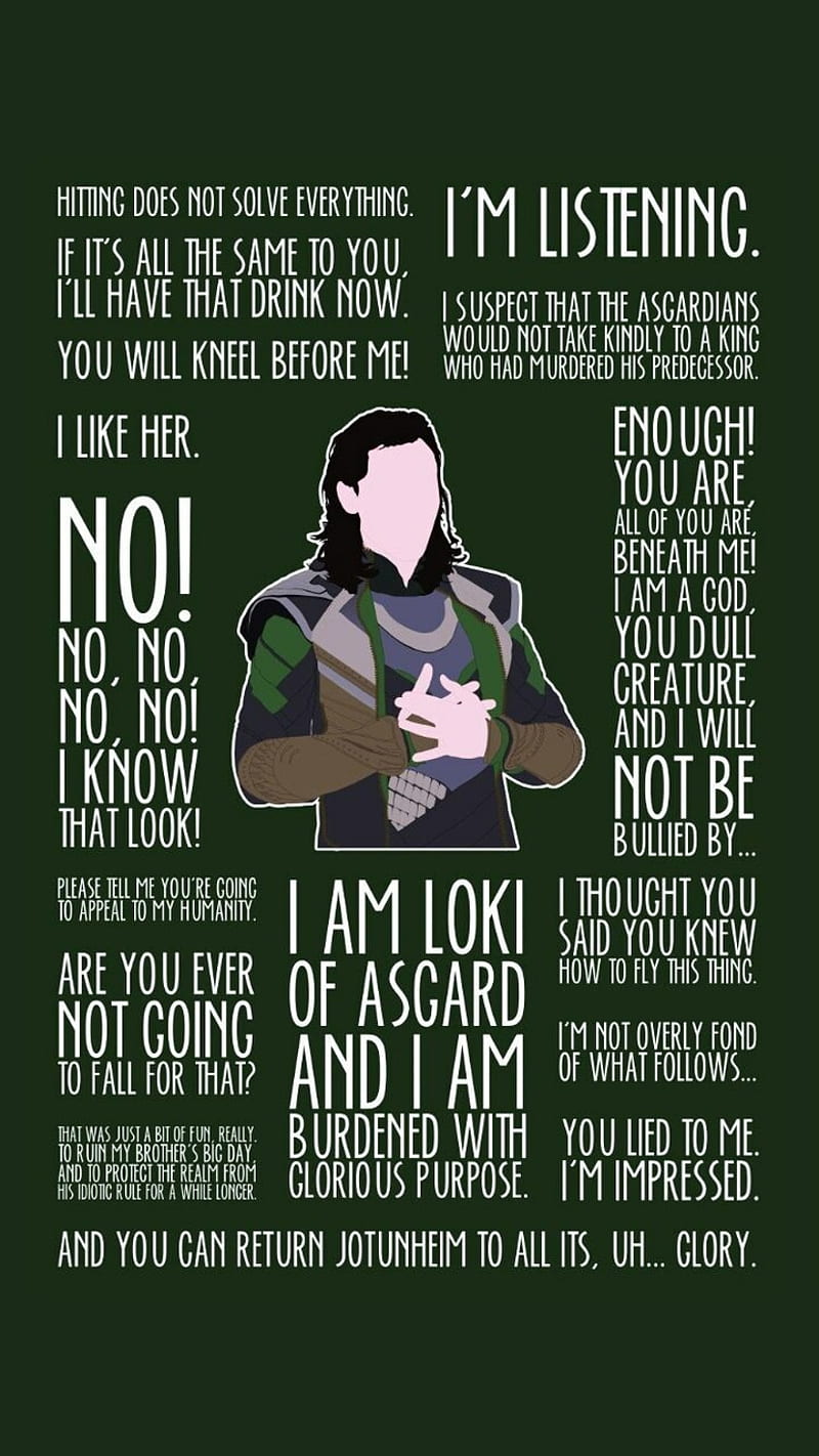 Loki MCU, thor, marvel, hulk, HD phone wallpaper