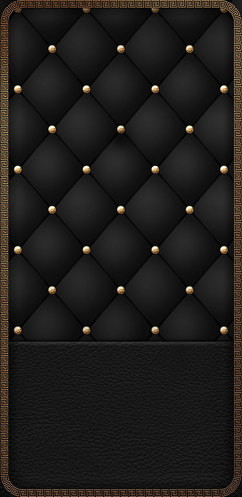 Black N Gold, padded, HD phone wallpaper