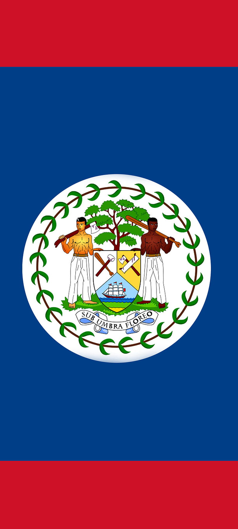 Belize Flag, america, flag, belmopan, bze, corozal, flags, orange walk, HD phone wallpaper