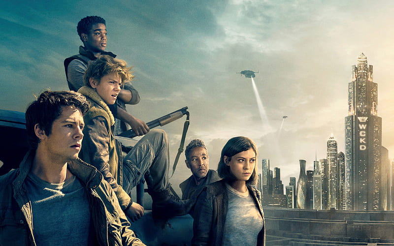Maze Runner The Death Cure, poster, 2018 movie, Sci-Fi, HD wallpaper