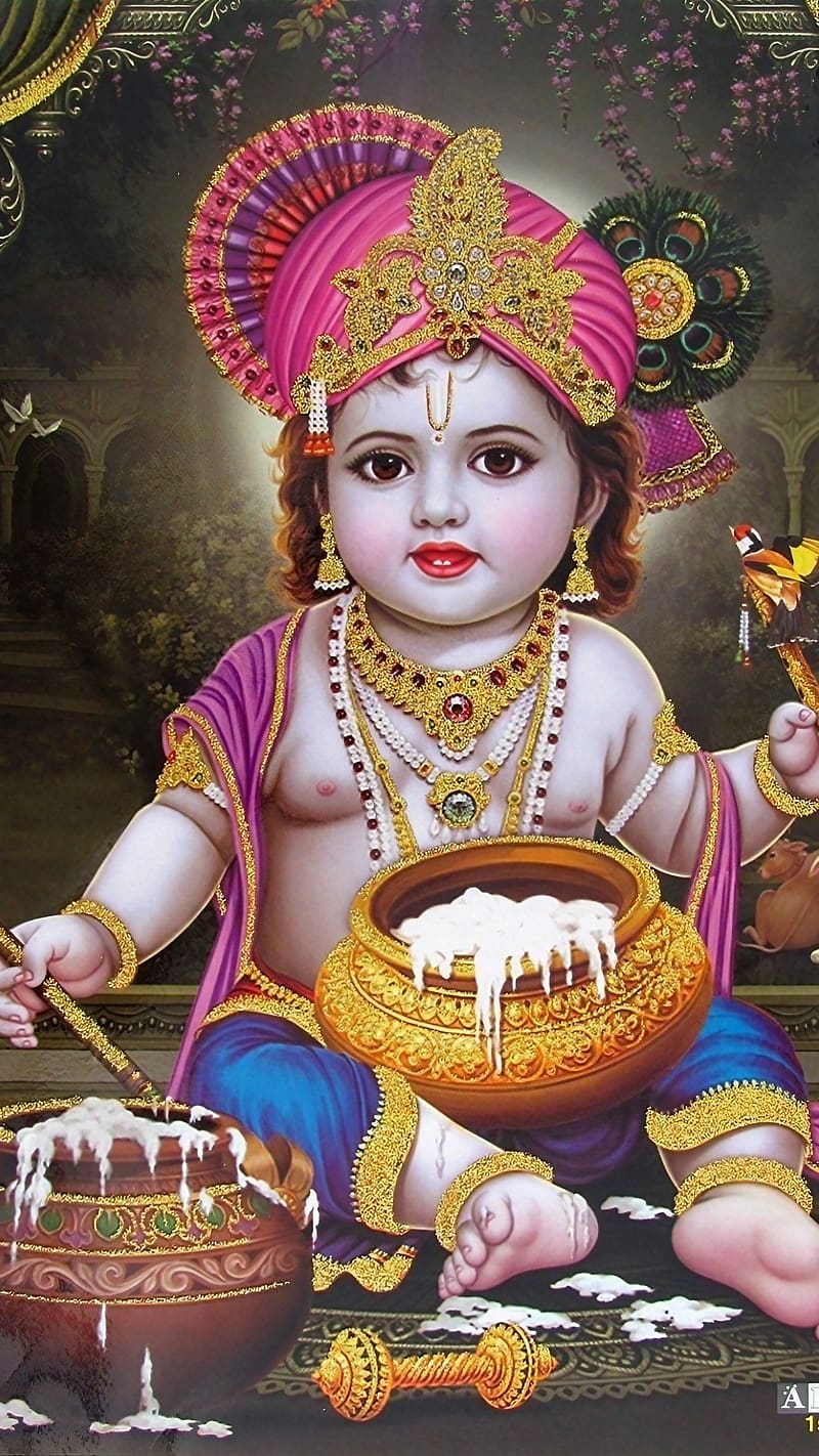 Krishna Bhagwan Na, Lord Kanha, god, lord krishna, HD phone wallpaper