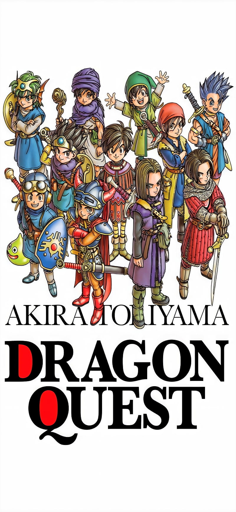 Dragon Quest , akira toriyama, dragon quest, hero, HD phone wallpaper