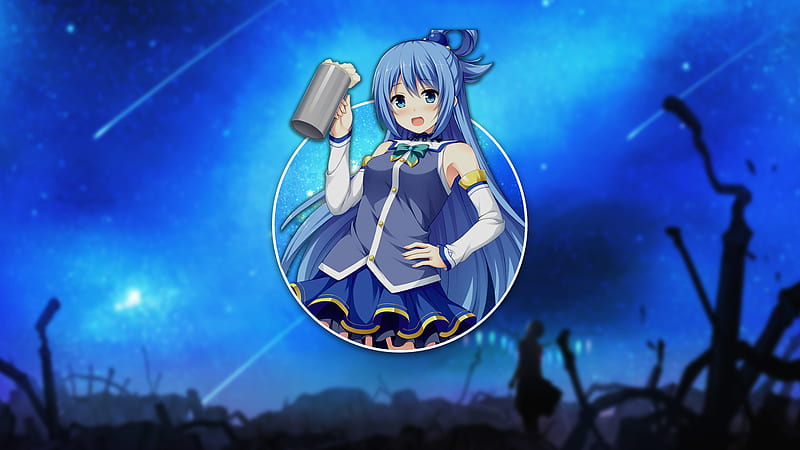 Anime, KonoSuba – God’s blessing on this wonderful world!!, Aqua (KonoSuba), HD wallpaper