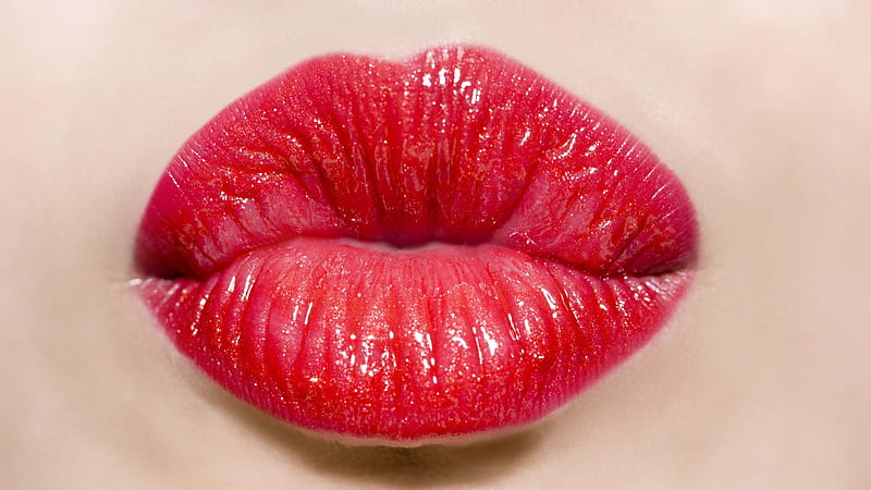 Lip, lips, love, red, HD wallpaper