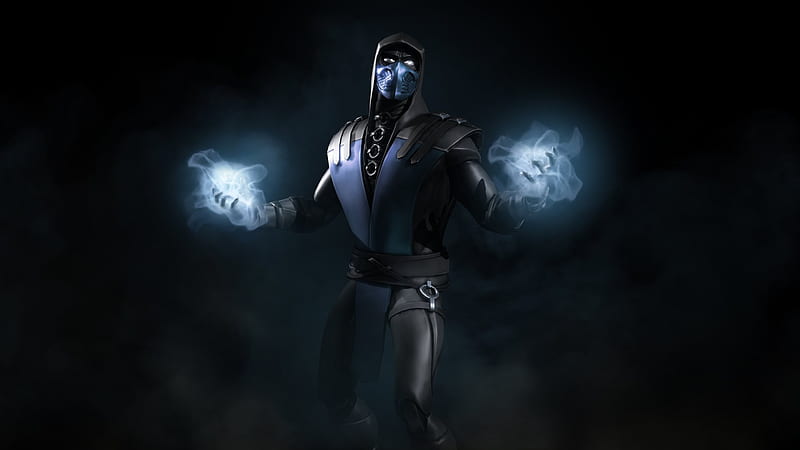 cryomancer, game, sub zero, blue steel, fighter, character, fighting game, HD wallpaper