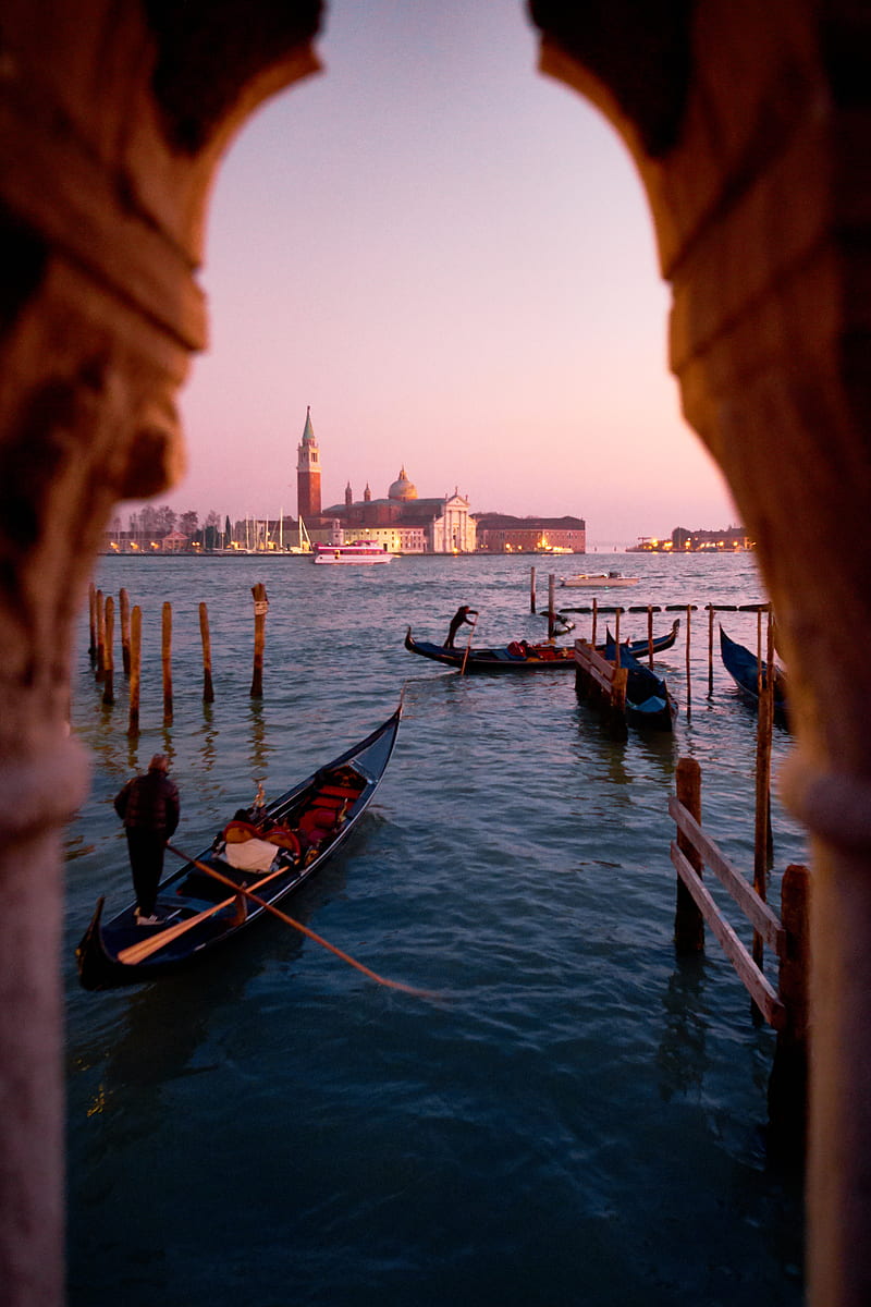 Grand Canal, Venice, Italy, HD phone wallpaper
