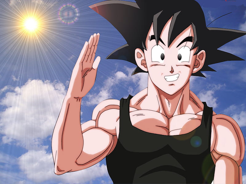 Goku, cielo, Fondo de pantalla HD | Peakpx