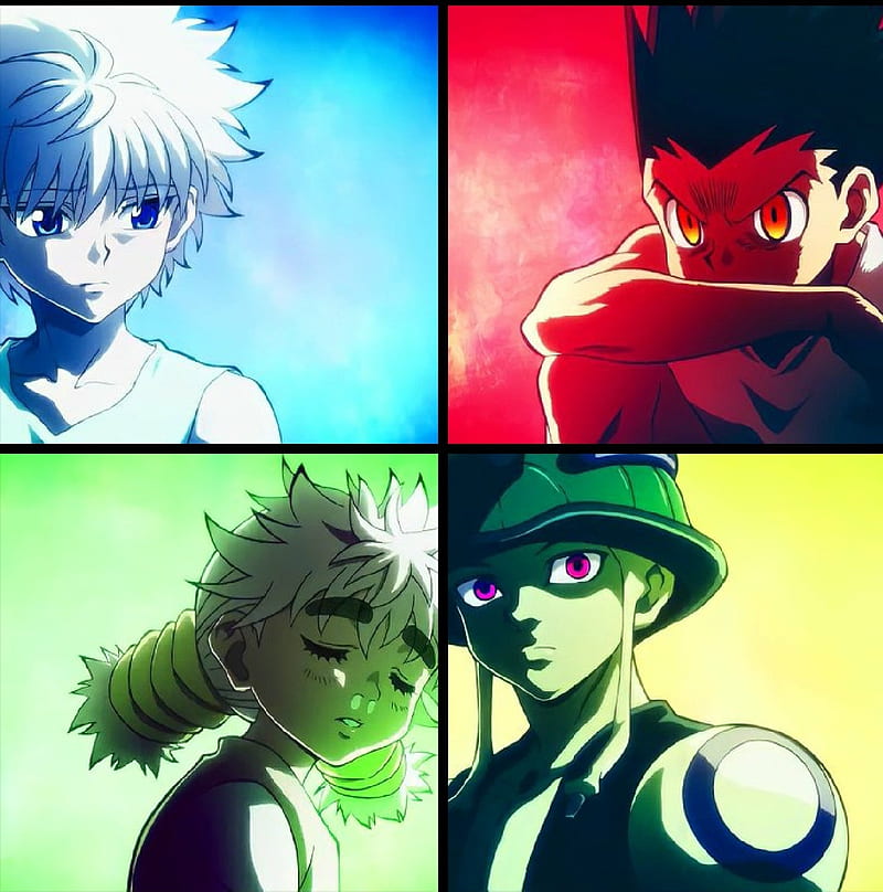 Killua drawn from 7 different animes! : r/HunterXHunter