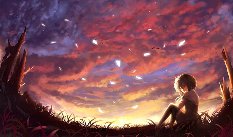 Stream Sunset Anime landscape melody by Kevin Amaya  Listen online for  free on SoundCloud