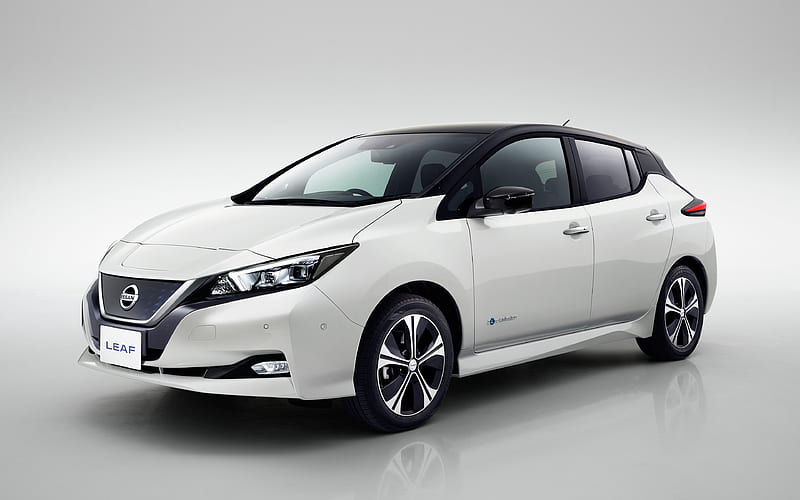 Nissan Leaf Nismo, Concept, 2017, electric car new white Leaf, new cars, Japanese cars, Nissan, HD wallpaper