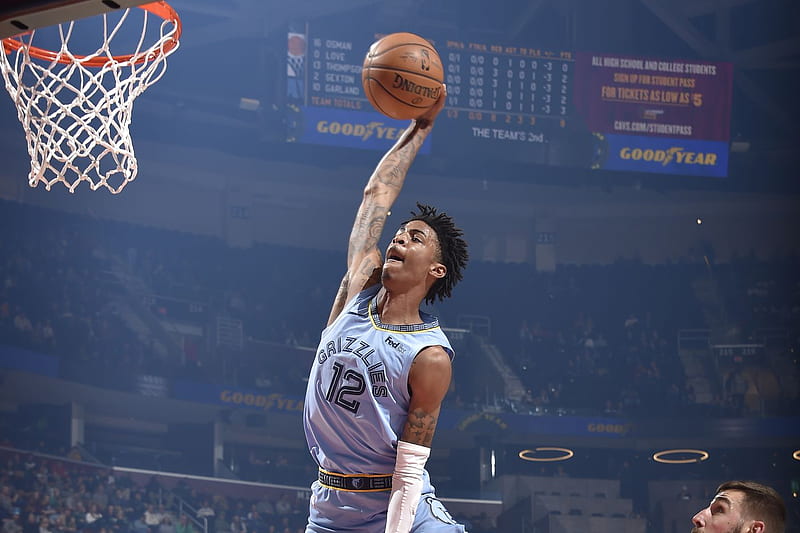 Grizzlies star Ja Morant throws down 'jaw-breaker' poster dunk of