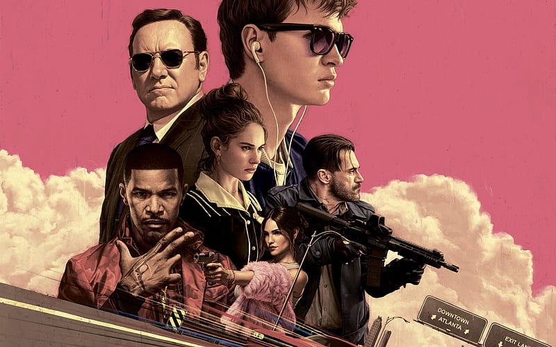 Baby Driver, Baby, Movie, Driver, car, HD wallpaper