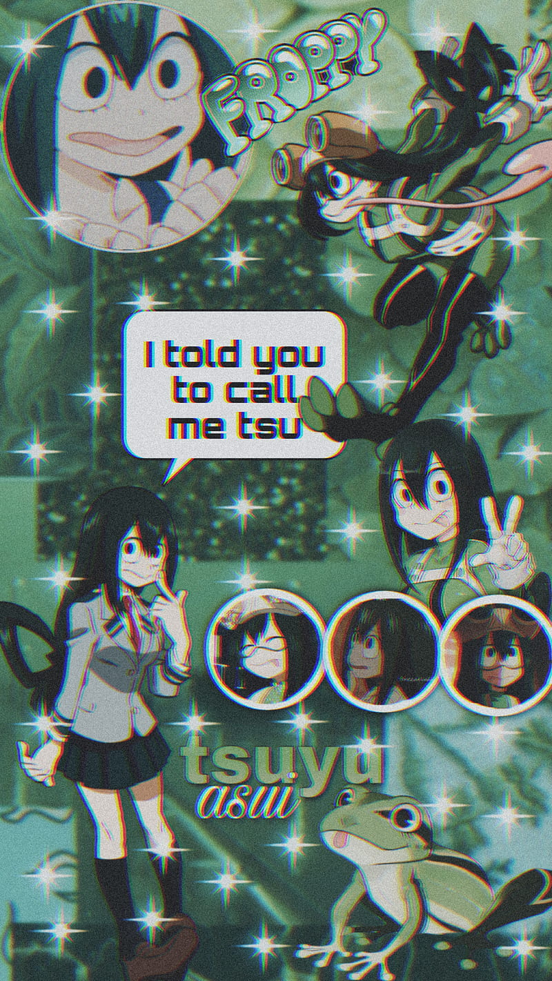 Pin by Any; One. on Bɴʜᴀ Sᴛᴜff; | Tsuyu asui, Cute anime character,  Aesthetic anime