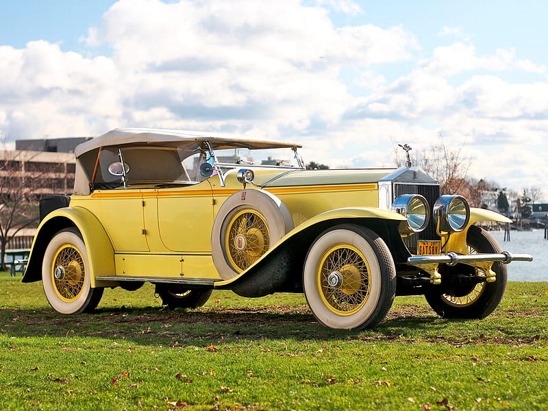 1929 Rolls Royce Phantom Ascot Sport Phaeton, rolls, 1929, phantom, phaeton, 29, sport, antique, royce, ascot, classic, HD wallpaper