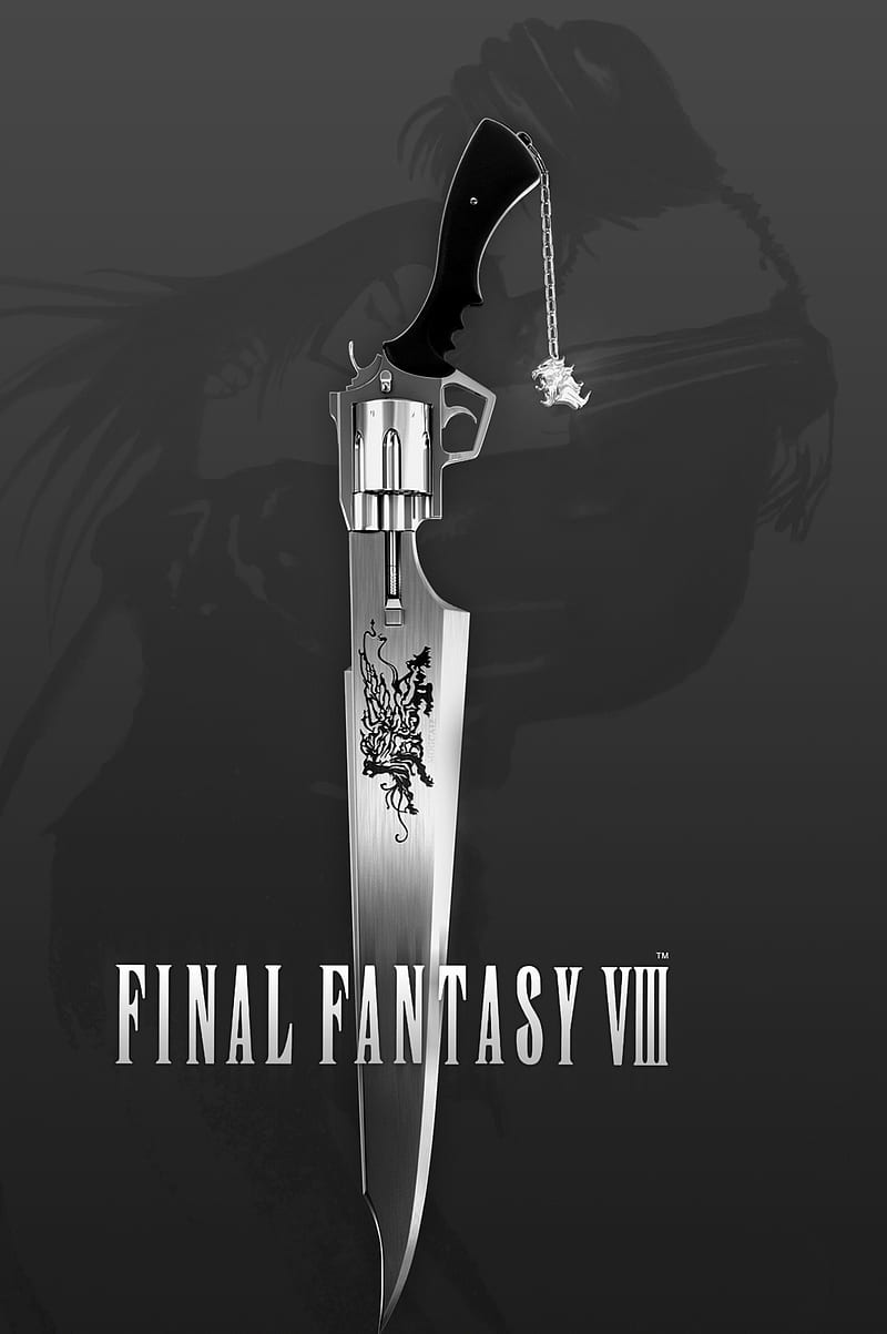 Final Fantasy Viii, ff8, ffviii, gunblade, rinoa, squall, HD phone wallpaper