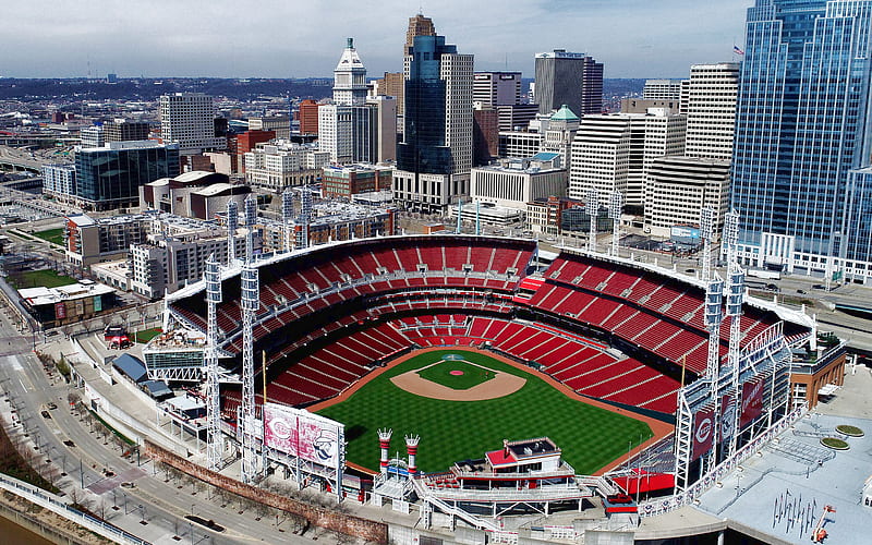 Download Cincinnati Reds' Ballpark Wallpaper
