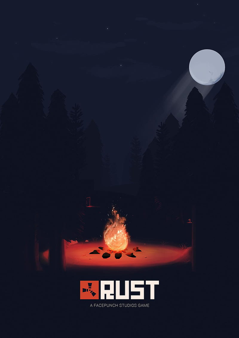 Rust game simple, gaming, pc, rust game, video game, HD phone wallpaper