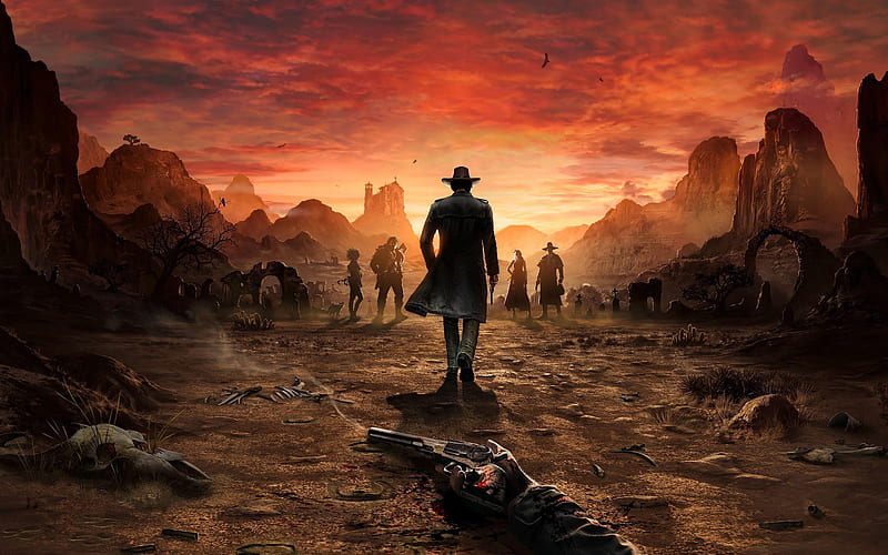 Desperados 3, poster, promotional materials, new games, PlayStation 4, Xbox One, THQ Nordic, HD wallpaper