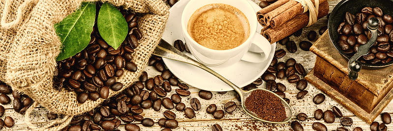 Food, Coffee, Cup, Drink, Still Life, HD wallpaper