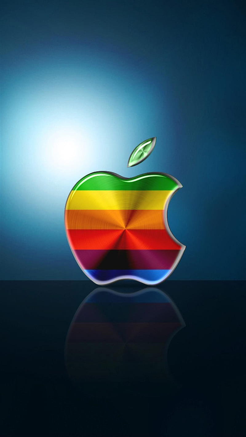 Colorful Apple Brand Logo, ios, steve jobs, HD phone wallpaper | Peakpx