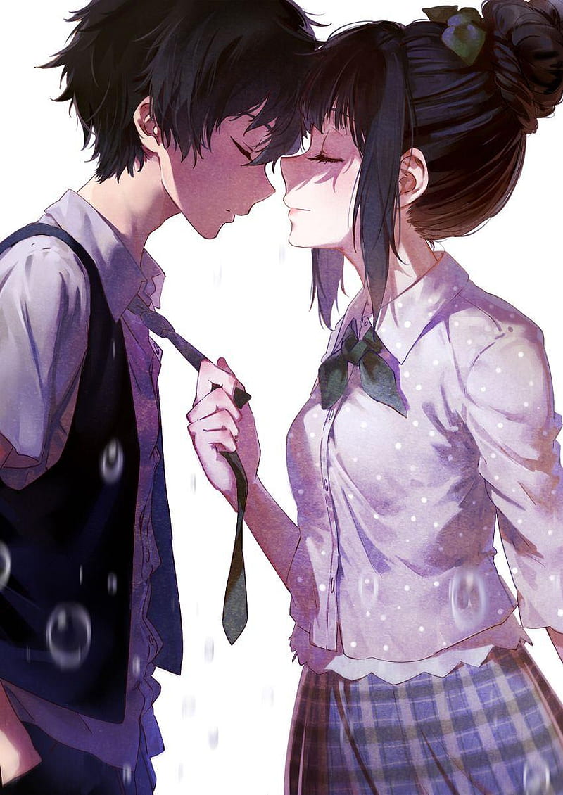 Cute anime Couple skiilars TopicART street