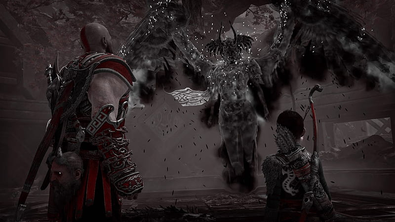 God of War, God of War (2018), Atreus (God Of War), Kratos (God Of War), HD wallpaper