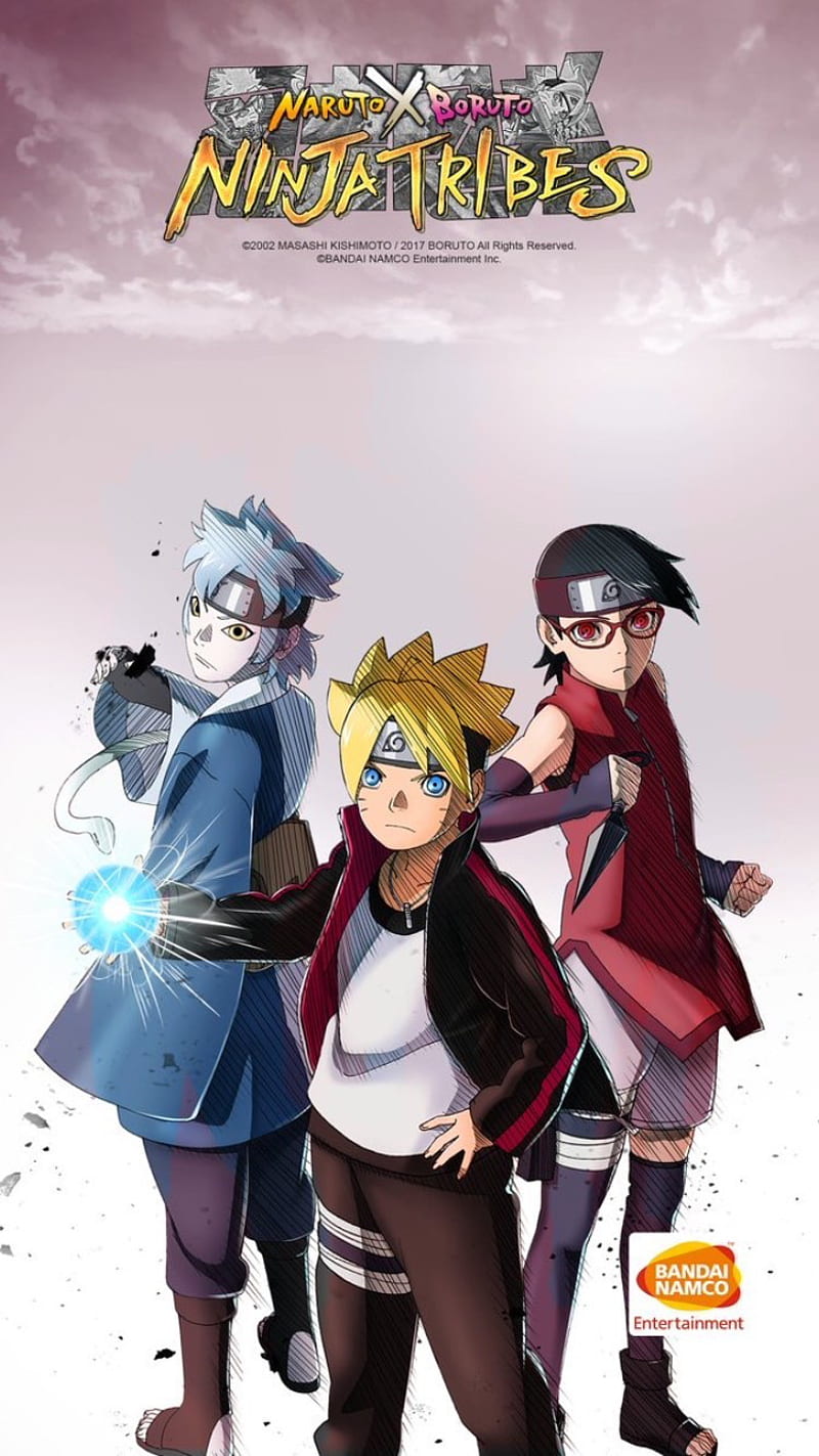 Team 7 Anime Boruto Mitsuki Sarada Hd Mobile Wallpaper Peakpx