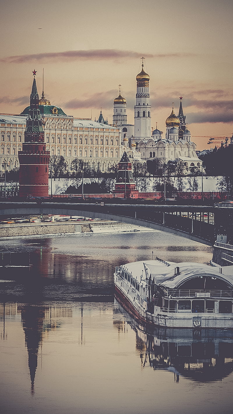 Kremlin, moscow, russia, HD phone wallpaper